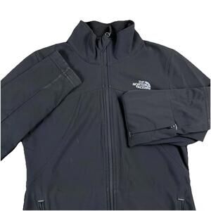 North Face Apex Bionic Jacket Women's S Windwall Soft-shell Full Zip Black